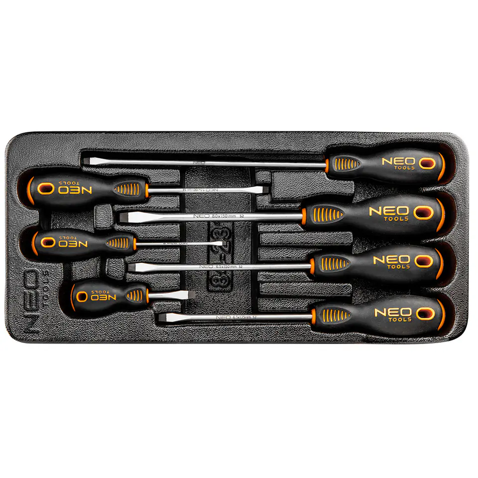 ⁨Flat screwdrivers, set of 7 pcs.⁩ at Wasserman.eu