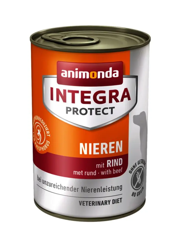 ⁨animonda Integra Protect 4017721864046 dogs moist food Beef Adult 400 g⁩ at Wasserman.eu