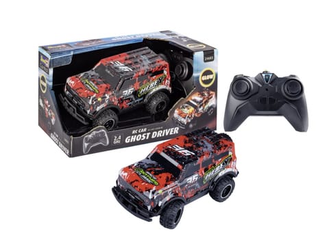 ⁨Auto zdalnie sterowane RC Car Ghost Driver - czerwone⁩ w sklepie Wasserman.eu