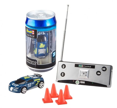 ⁨Auto zdalnie sterowane Mini RC Racing Car - niebieskie⁩ w sklepie Wasserman.eu
