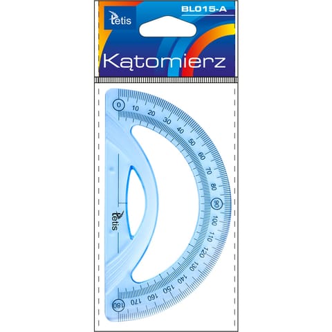 ⁨Kątomierz NIEBIESKI BL015-A TETIS⁩ w sklepie Wasserman.eu