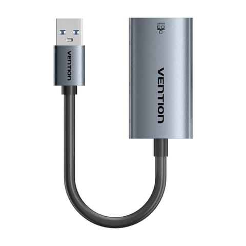 ⁨Adapter Vention USB-A do Gigabit Ethernet 0.15m⁩ w sklepie Wasserman.eu