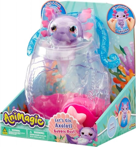 ⁨Figurka Animagic Lets Glo Axolotl Bubble Reef⁩ w sklepie Wasserman.eu