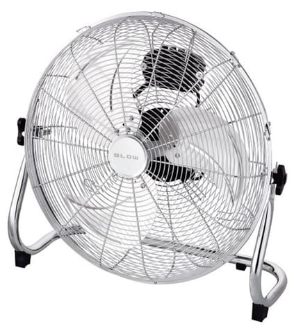 Wentylator podłogowy 12"/30cm 70W cyrkulator SREBRNY w sklepie Wasserman.eu