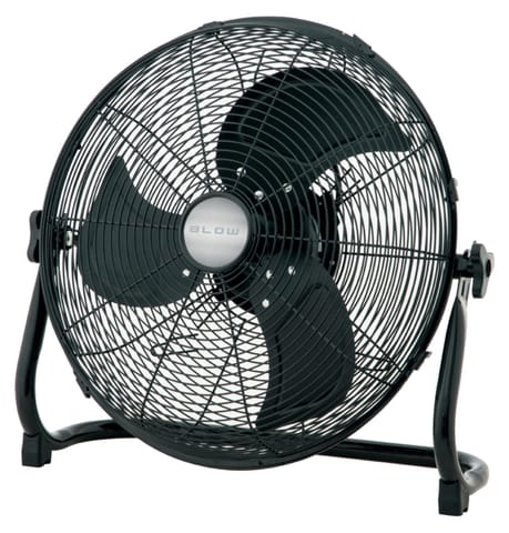⁨Wentylator podłogowy 12"/30cm 70W cyrkulator CZARNY⁩ w sklepie Wasserman.eu