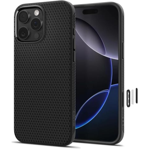 ⁨Etui Spigen Liquid Air T MagSafe iPhone 16 Pro Max – TPU z Air Cushion⁩ w sklepie Wasserman.eu