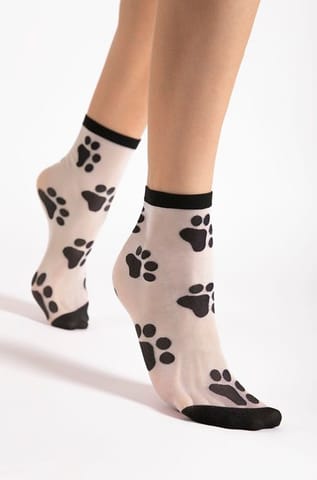 ⁨Skarpetki PawPaw 20 Den Black-White (Rozmiar Uni)⁩ w sklepie Wasserman.eu