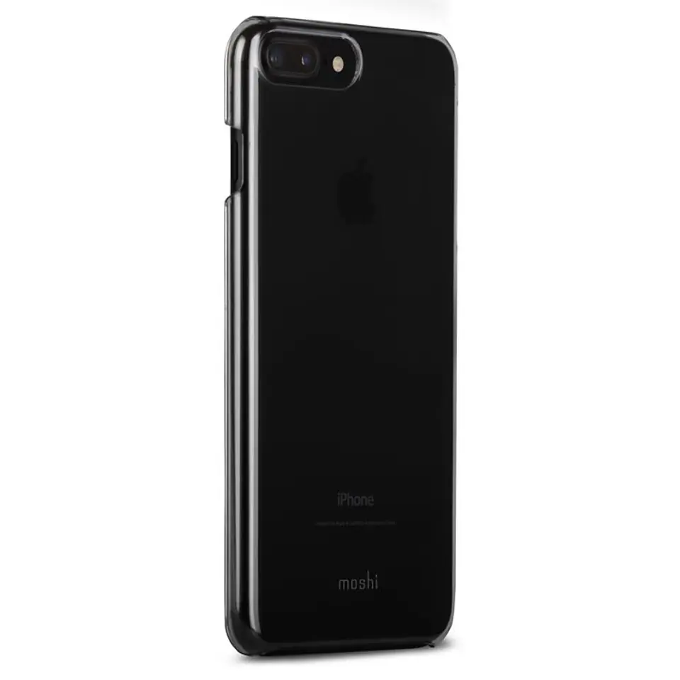 ⁨Moshi XT Clear Case - Etui iPhone 8 Plus / 7 Plus (Stealth Black)⁩ w sklepie Wasserman.eu