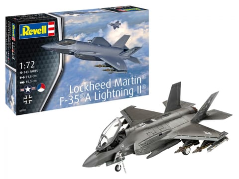 ⁨Model plastikowy Lockheed Martin F-35A Lightning II 1/72⁩ w sklepie Wasserman.eu