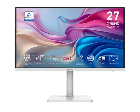 ⁨Monitor 27 cali Modern MD272UPHW LED/UHD/Flat/60Hz/biały⁩ w sklepie Wasserman.eu