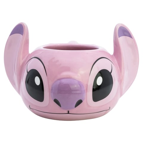 ⁨Disney Stitch - Kubek ceramiczny 3D w pudełku prezentowym z kolekcji Angel 375 ml⁩ w sklepie Wasserman.eu