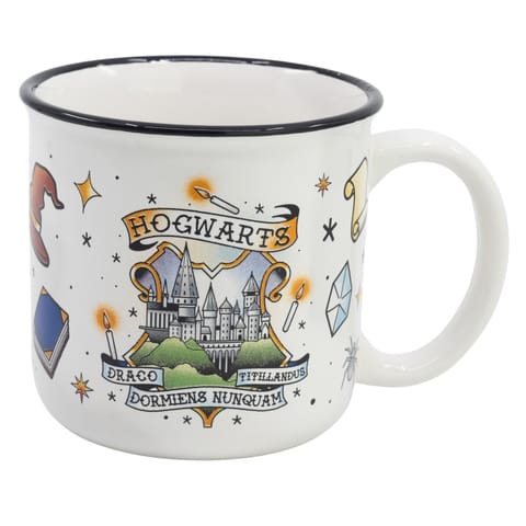 ⁨Harry Potter - Kubek ceramiczny w pudełku prezentowym z kolekcji Magic Symbols 400 ml⁩ w sklepie Wasserman.eu