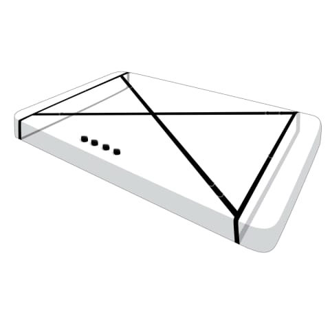 ⁨Zestaw do wiązania górnego i dolnego łóżka Interlace XR Brands⁩ w sklepie Wasserman.eu