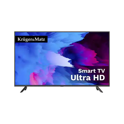 ⁨Telewizor Kruger&Matz 50" UHD DVB-T2/S2 H.265 HEVC⁩ w sklepie Wasserman.eu