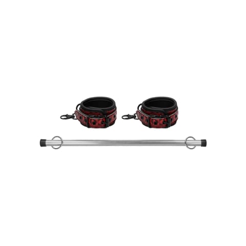 ⁨Ouch! Drążek rozporowy z mankietami na kostki, metalowy 40,3 cm⁩ w sklepie Wasserman.eu