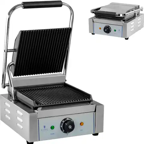 ⁨Contact grill corrugated toaster Royal Catering⁩ at Wasserman.eu