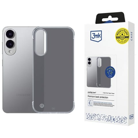 ⁨Etui 3MK Just20g Matt Case do Samsung    Galaxy S25 Edge czarny⁩ w sklepie Wasserman.eu