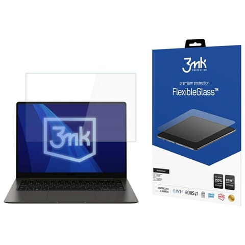 ⁨Szkło hybrydowe 3MK FlexibleGlass do     Samsung Galaxy Book3 Pro 14"⁩ w sklepie Wasserman.eu