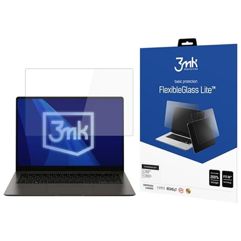 ⁨Szkło hybrydowe 3MK FlexibleGlass Lite   do Samsung Galaxy Book3 Pro 14"⁩ w sklepie Wasserman.eu