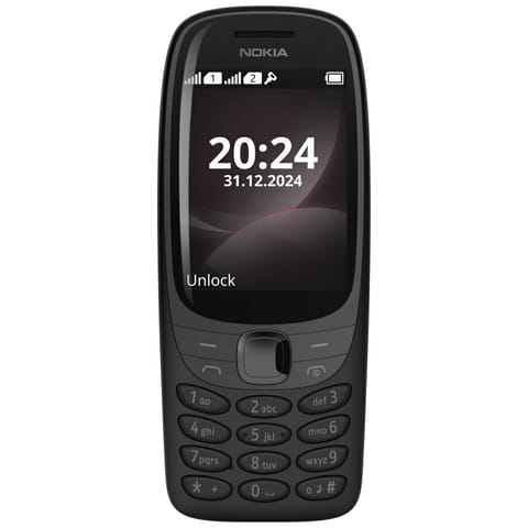 ⁨Telefon Nokia 6310 TA-1607 DS czarny⁩ w sklepie Wasserman.eu