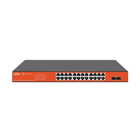 ⁨Wi-Tek 24*10/100/1000Mbps RJ45 Ports⁩ w sklepie Wasserman.eu