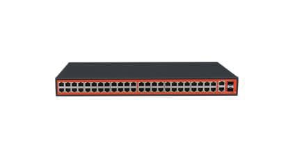 ⁨Wi-Tek 48FE+2GIGA COMBO SFP POE⁩ w sklepie Wasserman.eu