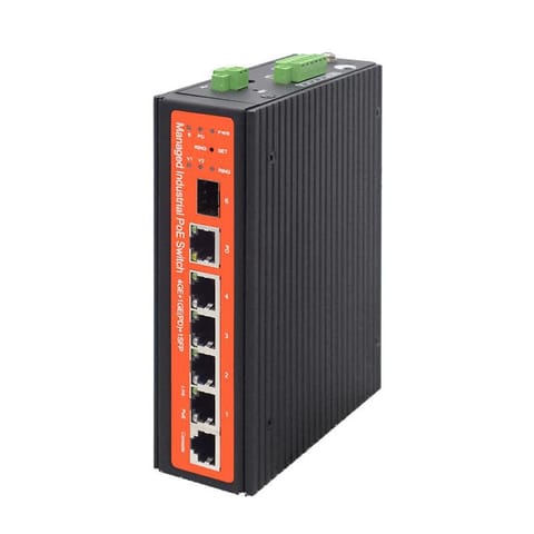 ⁨Wi-Tek 4GE+1GE UPLINK MANAGED⁩ w sklepie Wasserman.eu