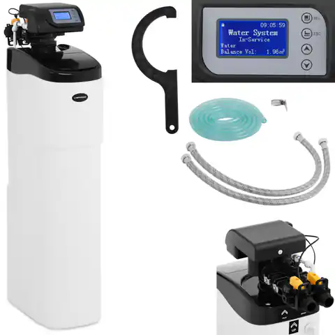 ⁨Water descaler softener with automatic valve 15 L 3.3 W LCD⁩ at Wasserman.eu