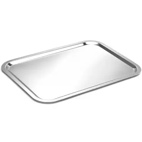 ⁨Stainless steel display tray 395 x 283 mm - Hendi 871829⁩ at Wasserman.eu