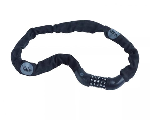 ⁨Security chain with combination lock⁩ at Wasserman.eu