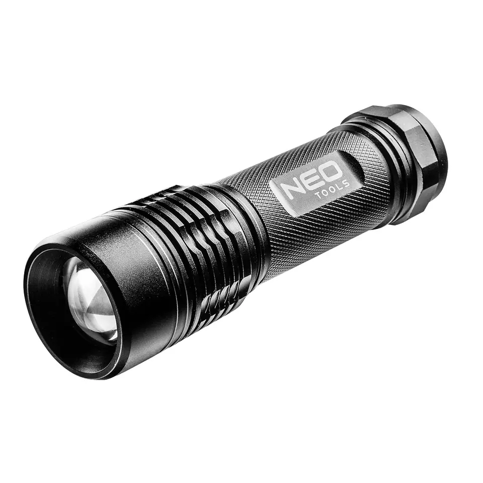 ⁨ALUMINUM FLASHLIGHT 200 LUM ZOOM IPX7 3XAAA⁩ at Wasserman.eu