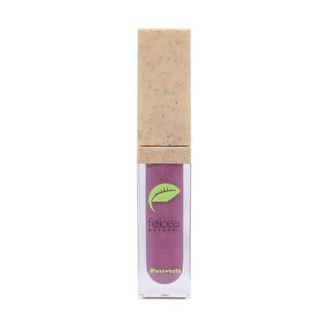 ⁨FELICEA Naturalny błyszczyk do ust 33 Blada malwa 6 ml⁩ w sklepie Wasserman.eu