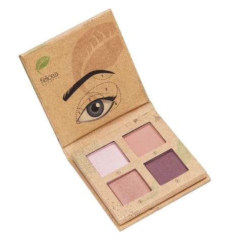 ⁨FELICEA Paleta czterech naturalnych cieni do powiek 202 Light rose 3,2 g⁩ w sklepie Wasserman.eu
