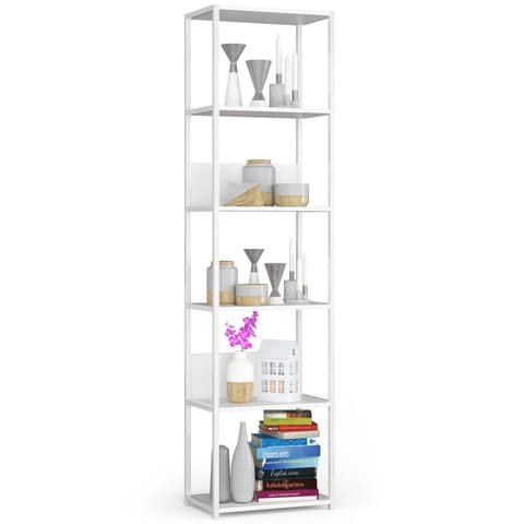 ⁨REGAŁ METALOWY LOFT 500 BIAŁY/BIAŁY⁩ w sklepie Wasserman.eu