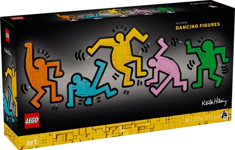 ⁨Klocki ART 31216 Keith Haring - tańczące postacie⁩ w sklepie Wasserman.eu