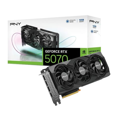 ⁨Karta graficzna GeForce RTX 5070 STD12GB VCG507012TFXPB1⁩ w sklepie Wasserman.eu