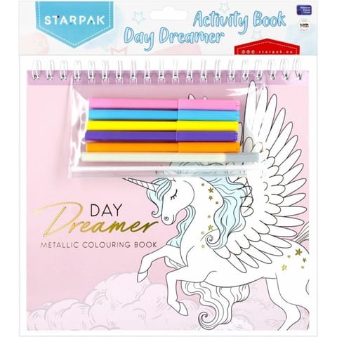 ⁨Zestaw kreatywny do kolorowania + pisaki DAY DREAMER 497701 STARPAK⁩ w sklepie Wasserman.eu