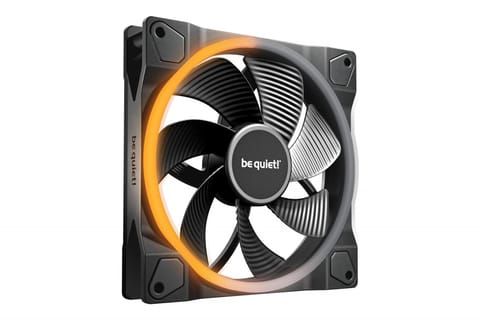 ⁨Fan Light Wings LX 140 mm PWM Reverse black⁩ at Wasserman.eu