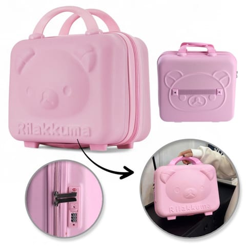 ⁨Walizka dziecięca MINI kabinowa bagaż dla dzieci MIŚ 30 x 16 x 24 cm WP10⁩ w sklepie Wasserman.eu