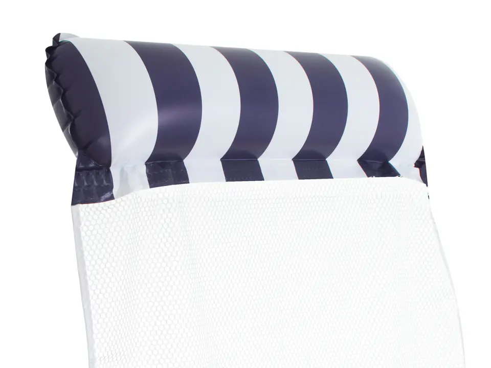 ⁨Mattress air armchair swimming chair 120x70cm navy blue⁩ at Wasserman.eu