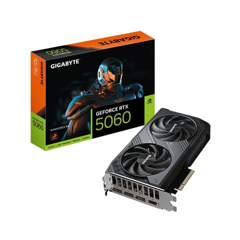 ⁨Graphics card GeForce RTX 5060 WINDFORCE 8G GDDR7 3DP/HDMI⁩ at Wasserman.eu
