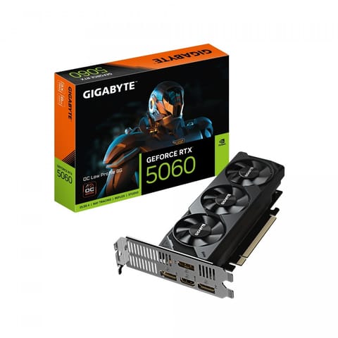 Graphics card GeForce RTX 5060 OC Low Profile 8G GDDR7 3DP/HDMI at Wasserman.eu