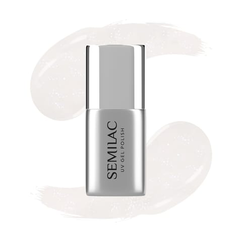 ⁨SEMILAC Top No Wipe Top do lakierów hybrydowych Milky Dust 7 ml⁩ w sklepie Wasserman.eu