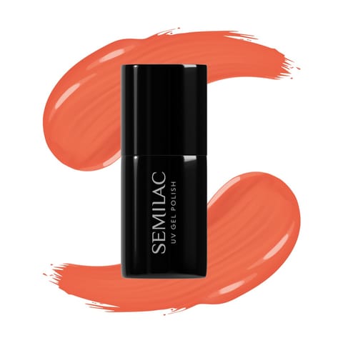 ⁨SEMILAC Lakier hybrydowy Bittersweet Orange 934  7 ml⁩ w sklepie Wasserman.eu