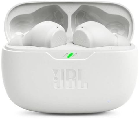 JBL WAVE BEAM WHITE WIRELESS EARBUDS w sklepie Wasserman.eu