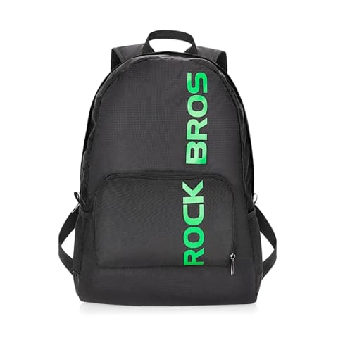⁨Plecak Rockbros H10-BK 18 l składany, ergonomiczny – czarny⁩ w sklepie Wasserman.eu