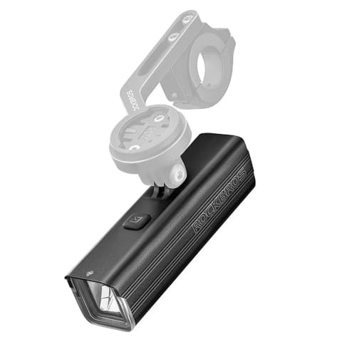 ⁨Lampka rowerowa Rockbros RHL1500 1500 lm + powerbank 5000 mAh IPX6 – czarna⁩ w sklepie Wasserman.eu