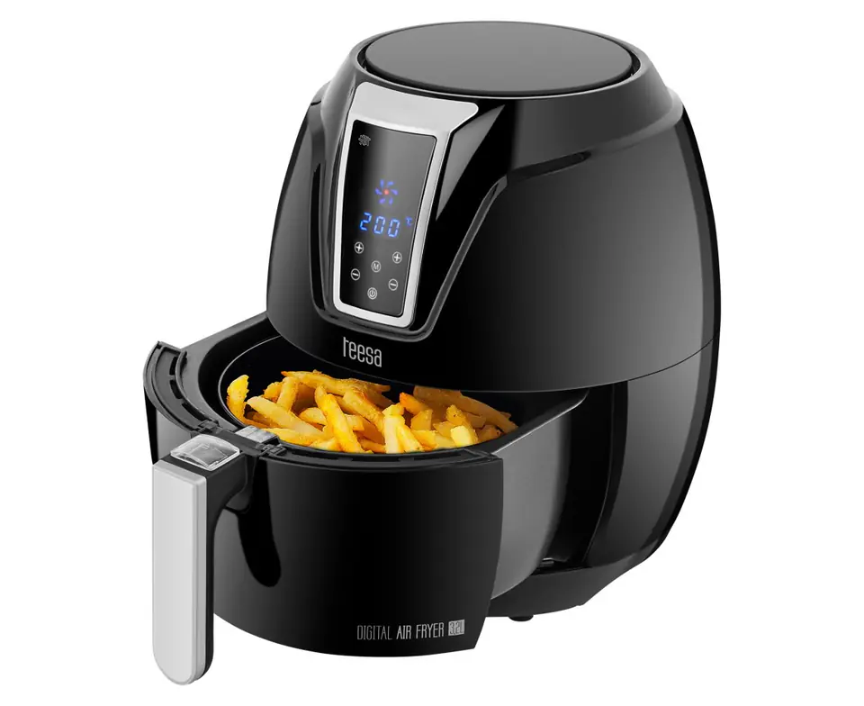 ⁨TEESA FRYTKOWNICA BEZTŁUSZCZOWA DIGITAL AIR FRYER⁩ w sklepie Wasserman.eu