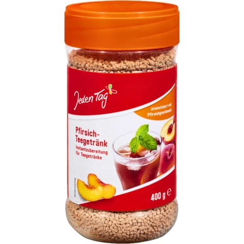 ⁨Jeden Tag Napój Brzoskwiniowy Instant 400 g⁩ w sklepie Wasserman.eu