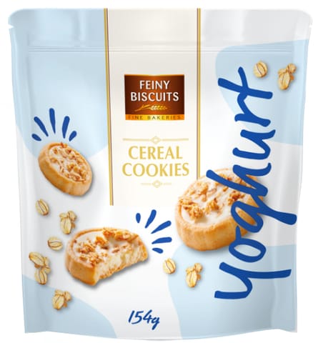 ⁨Feiny Biscuits Ciasteczka Zbożowe Jogurtowe 154 g⁩ w sklepie Wasserman.eu